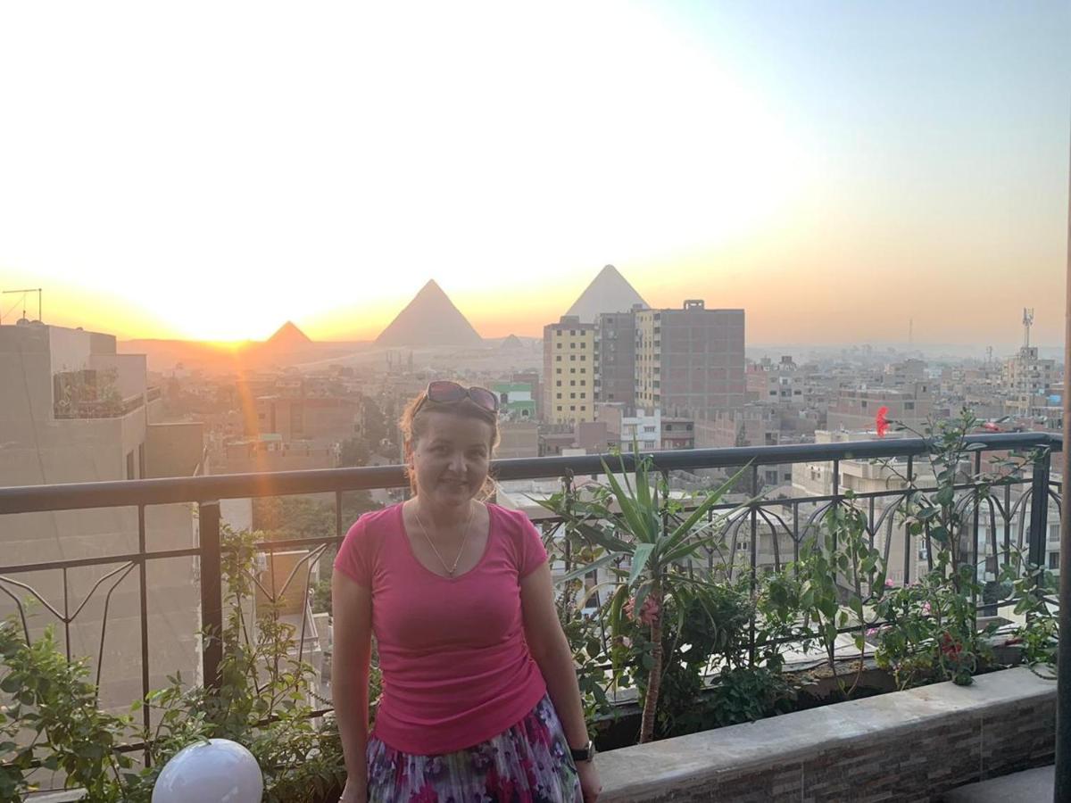 Draz Pyramids View Bed & Breakfast Kafrat al Jabal Exterior photo
