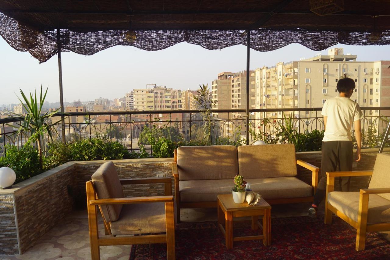 Draz Pyramids View Bed & Breakfast Kafrat al Jabal Exterior photo