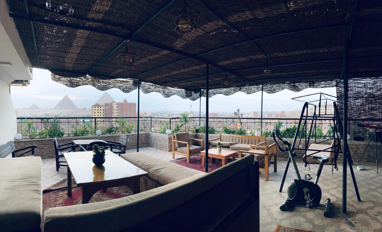 Draz Pyramids View Bed & Breakfast Kafrat al Jabal Exterior photo