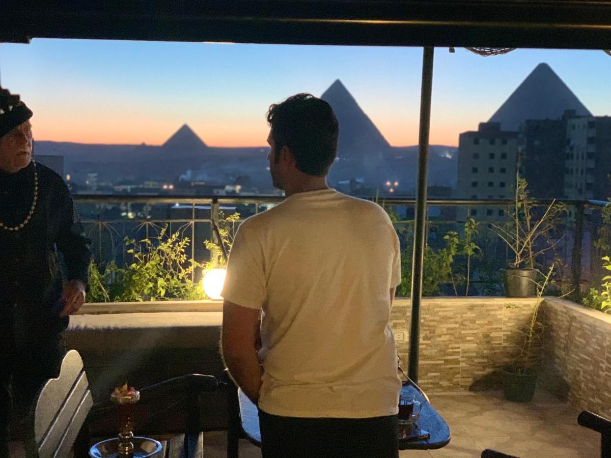 Draz Pyramids View Bed & Breakfast Kafrat al Jabal Exterior photo